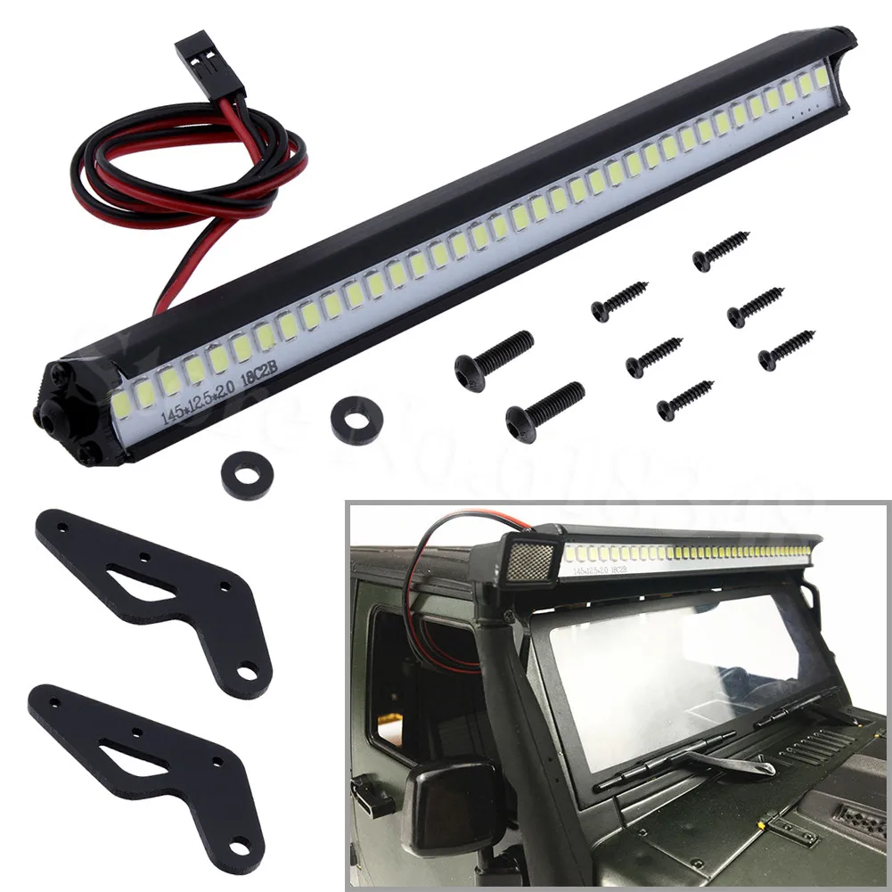 

RC Cars Traxxas Trx-4 Trx4 Axial SCX10 90046 D90 RC Rock Crawler RC Simulation Climbing Car Lights Roof Lights 36 LED Lights