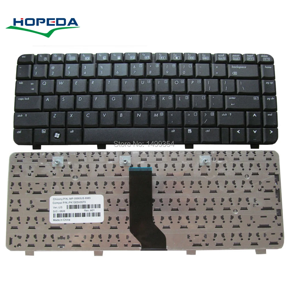New Laptop Keyboard For HP V3000 DV2600 DV2000 DV2500 DV2700 V3008