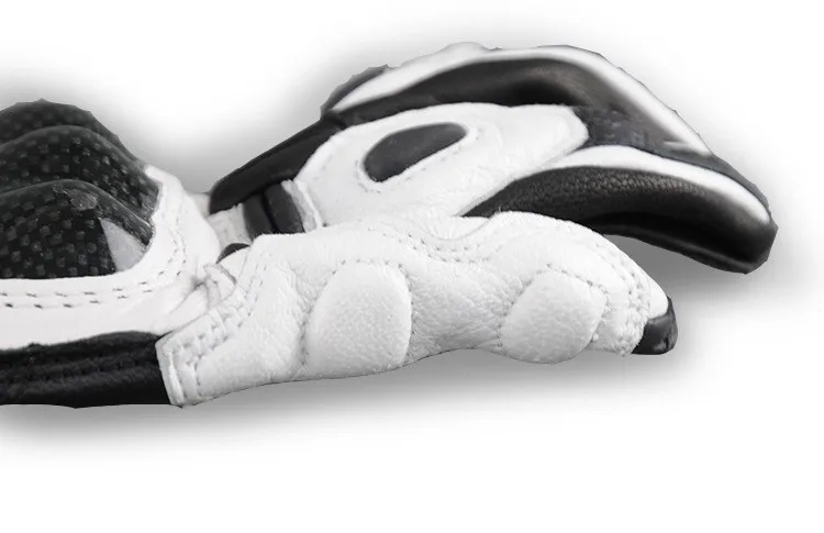 Кожаные Мотоциклетные Перчатки из углеродного волокна, перчатки для езды по бездорожью, велосипедные перчатки, перчатки для спорта на открытом воздухе