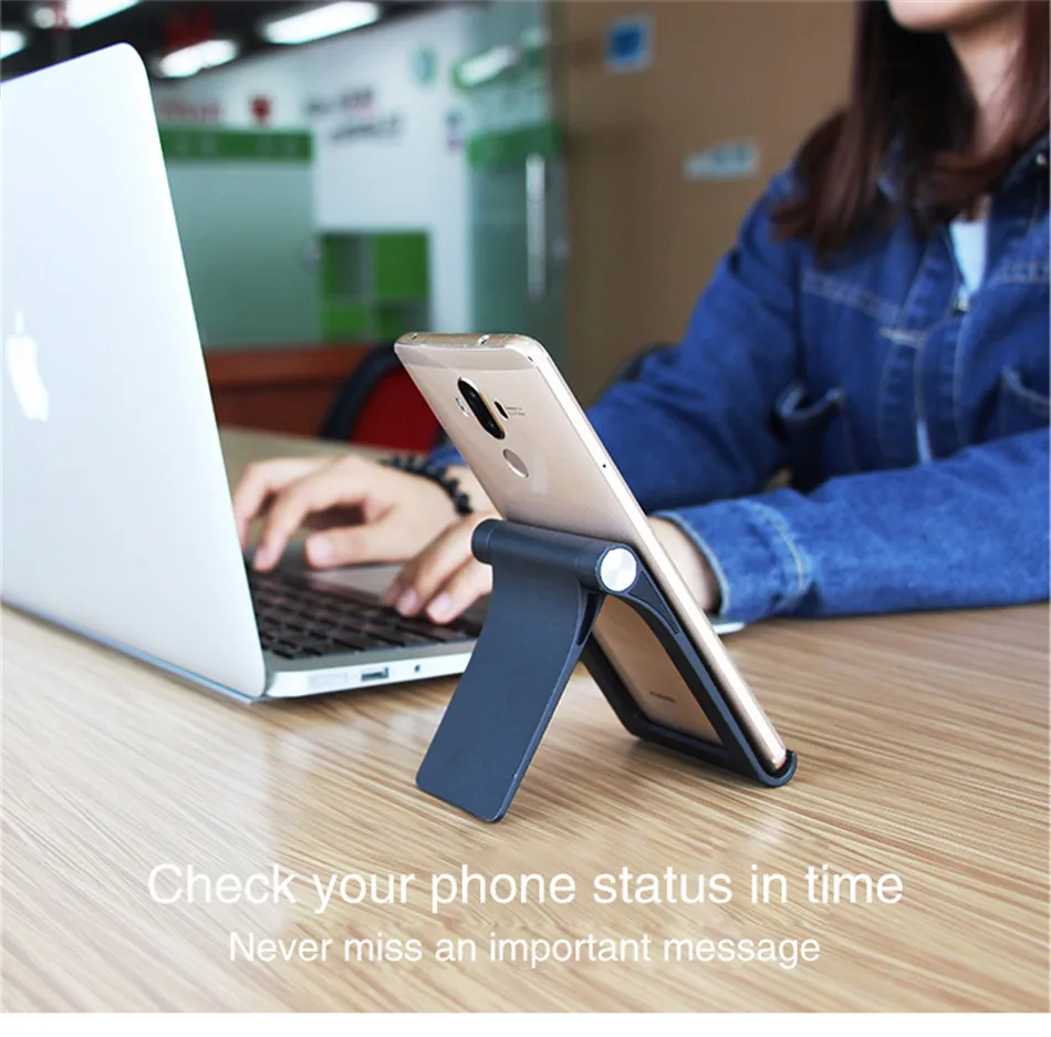 Universal Adjustable Phone Holder Stand For iPhone 7 8 Plus X Mobile Phones Hard PC Folding Tablet Stand Holder For Samsung S9 (15)