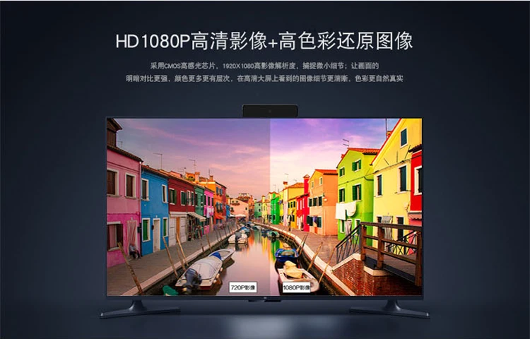 Aoni C31 HD smart tv камера 1080P видео конференц-связь с микрофоном камера