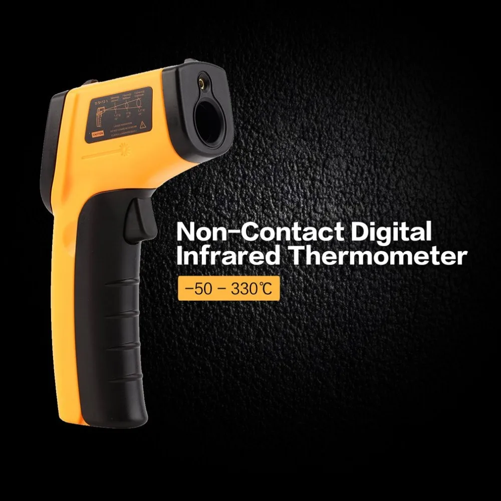 

Non-Contact Digital LCD Infrared Thermometer Gun IR Laser Point Thermal Infrared Imaging Temperature Handheld Meter Pyrometer