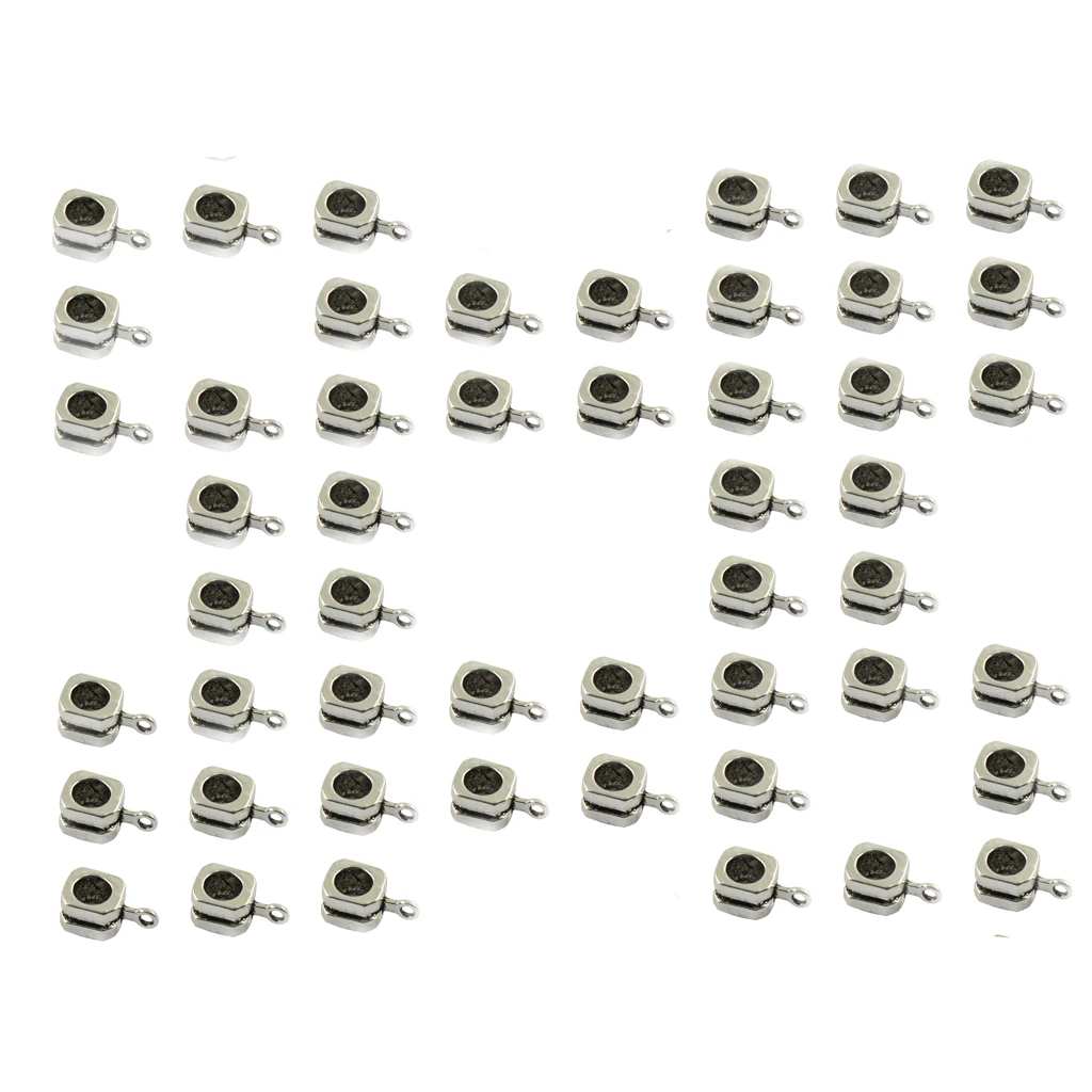 50 шт. тибетская Вешалка из бисера для браслета|hanger charms|charm hanger beadsconnectors for bracelets |