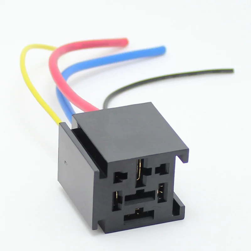 10sets 80A auto relay holder big DC relay wire socketin Car Switches