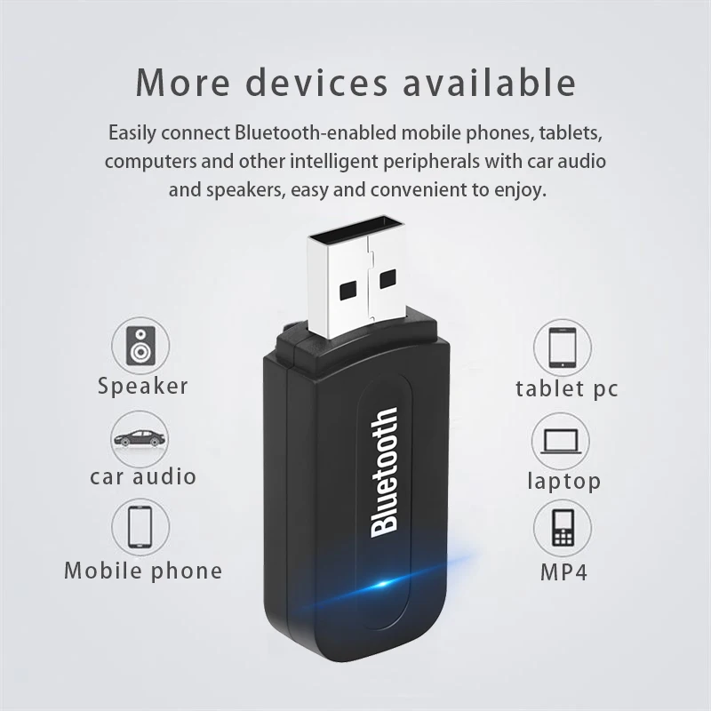 Bluetooth AUX беспроводной портативный мини музыкальный приемник стерео аудио для iPhone samsung Xiaomi автомобильный комплект музыкальный приемник адаптер