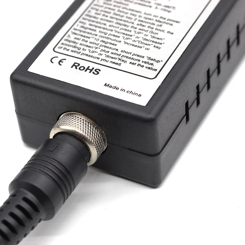 220V Portable BGA Rework Solder Station Hot Air Blower Heat Gun 8858 Better 858D 858 8586  Intelligent detection and cool air   