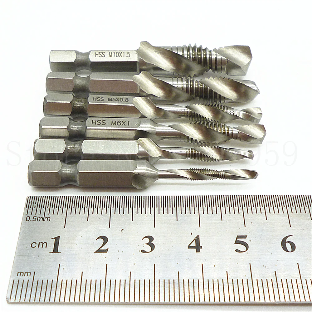 Metric Drill//Tap//Deburr Bit Set