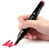 XYDDJYNL Single Colors Art Markers Dual Head Brush Pen 168 Colors Alcohol Based Markers Pens Sketch Manga Drawing Art Supplies ► Photo 2/6