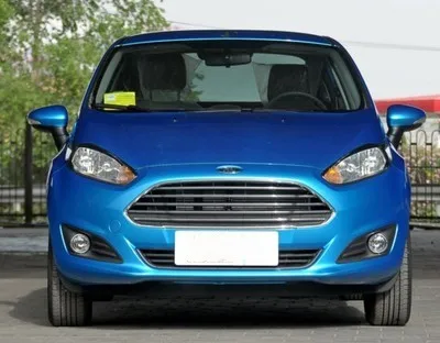 Soarhorse передний бампер буксировочный крюк крышка прицепа Крюк Крышка для Ford Fiesta 2013 - Цвет: Sea blue