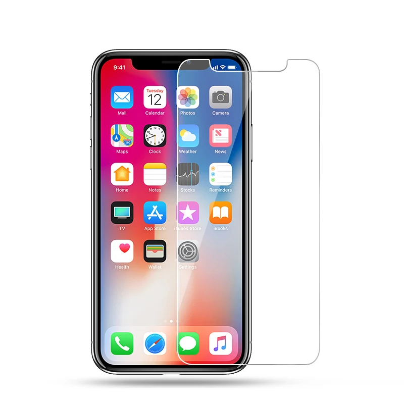 2.5D 0 26 мм 9H Премиум Закаленное стекло для Apple iPhone X защита экрана сенсорная