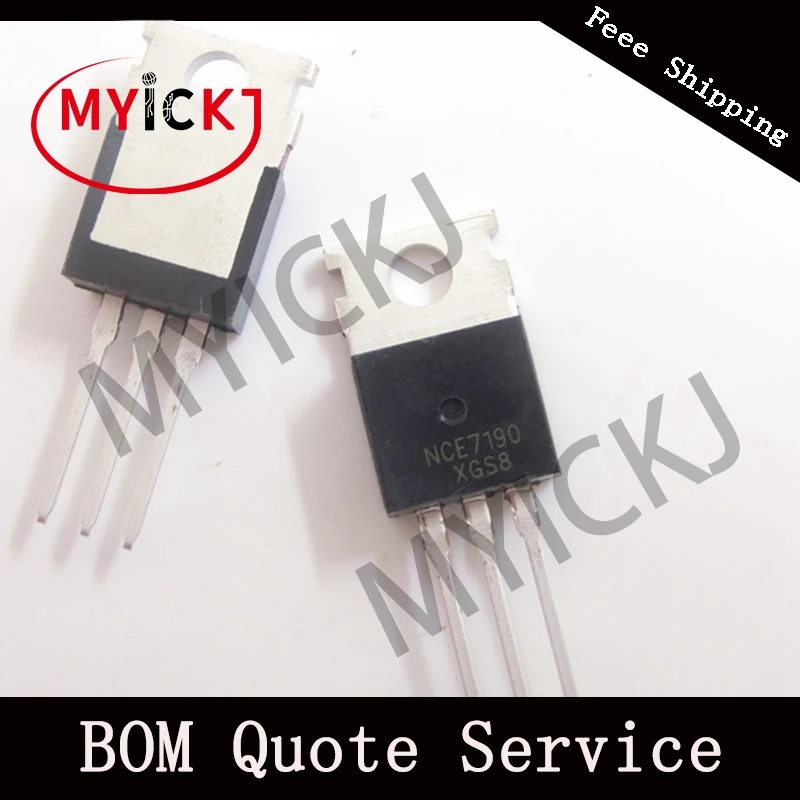 5 шт. NCE7190 NCE n-канальный расширенный режим питания MOSFET IC-CHIP до-220