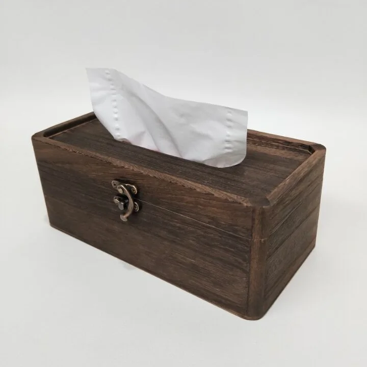 Buy Vintage wood roll holder tissue holder Kitchen