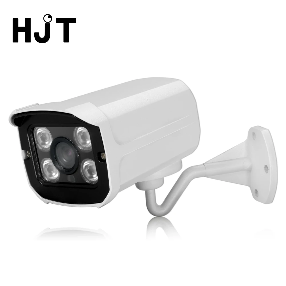 

HJT H.264/H.265 Audio 1080P 2.0MP IP Camera Outdoor IR Night Vision Waterproof CCTV Camera Netwnok White Bullet Camera UC