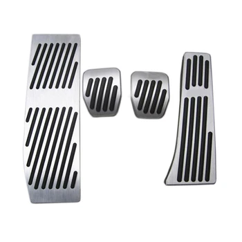 

Foot Rest Fuel Brake Gas Pedal Covers Sticke AT/MT Pedals For BMW 1,3 Series X1 E39 E46 E87 E90 E91 E92 Car Styling Accelerator