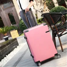 KLQDZMS модные багажные серии 24 дюймов сумки на колёсиках мужские чемоданы на колесах 20 дюймов бизнес тележка Женская кабина дорожная сумка