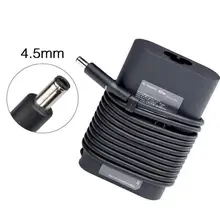Тонкий 19,5 V 2.31A 45W Замена адаптера переменного тока Зарядное устройство для ноутбука Dell Inspiron 11, 13, 14, 15, XPS/11/12/13 лет, Latitude/12/13/14, Vostro 14/15