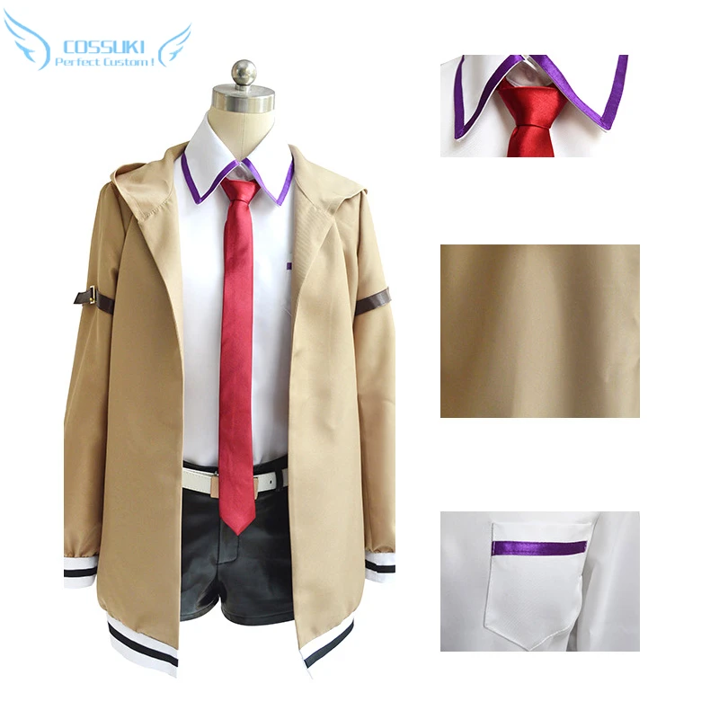 Костюм для косплея Steins Gate Makise Kurisu одежда выступлений на сцене идеальный пошив