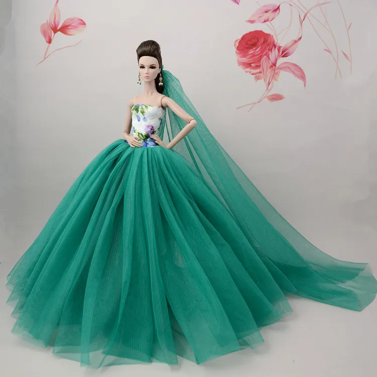 barbie green dress