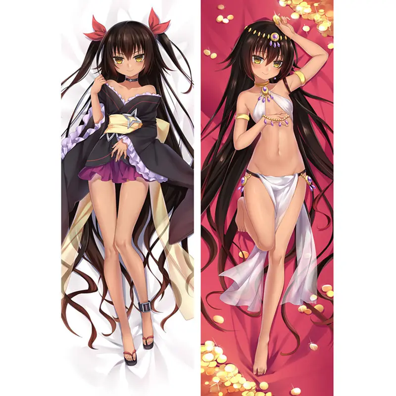 Аниме To Love Darkness наволочка Eve Dakimakura Чехол сексуальная девушка 3D двустороннее постельное белье обнимающее тело настраиваемый чехол для подушки TL02 - Цвет: Peach skin