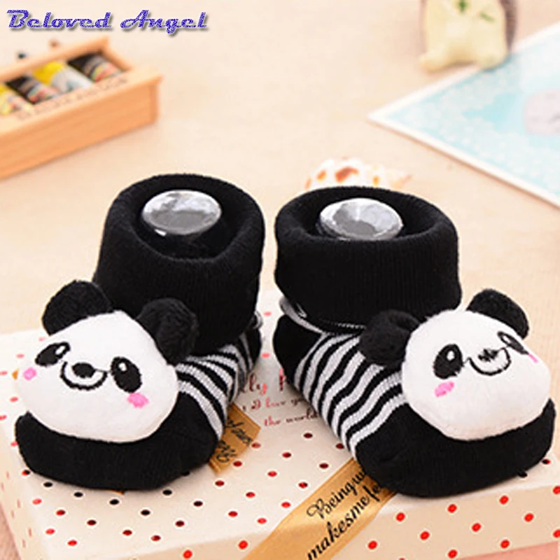 

1 Pair Baby Breathable Boys Girls Socks for Children Sock Kawaii Cartoon Cotton 3D Pattern Kids Socks Suitable for 0-18 Month