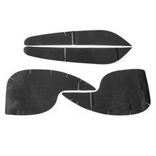 YAQUICKA 4 шт./компл. салона боковой двери край анти kick наклейки покрытия протектор для Jeep Grand Cherokee 2011