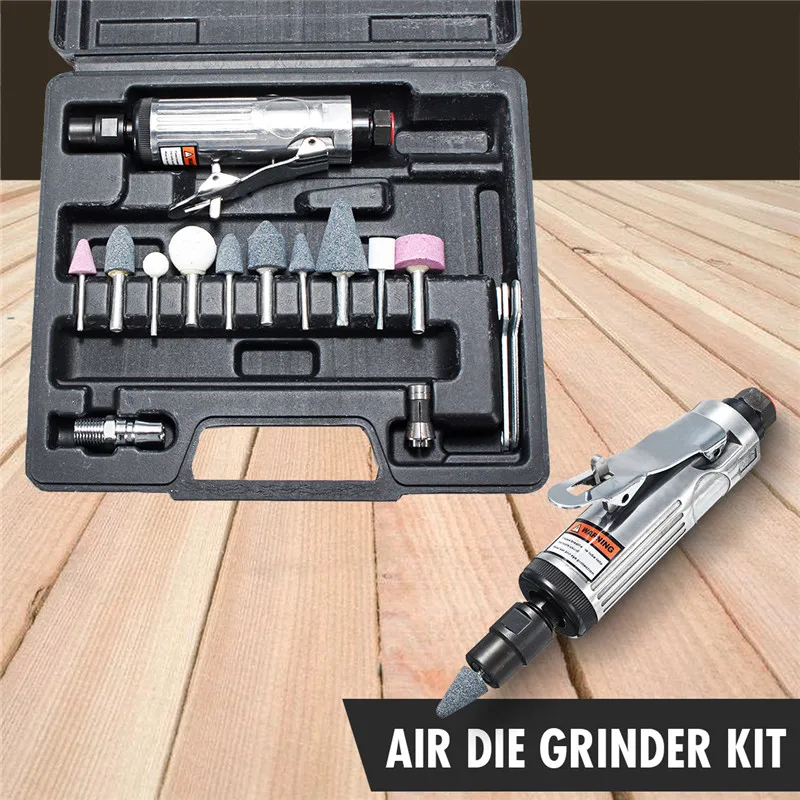 16Pcsset 14 Inch Car Air Compressor 90Psi Grinder Machine Tirel Rotary Stone Tool Kit High Speed Polishing Pneumatic Tools huismerk kopen in de aanbieding 16Pcsset 14 Inch Car Air Compressor 90Psi Grinder Machine Tirel Rotary Stone Tool Kit High Speed Polishing Pneumatic Tools huismerk kopen in de aanbieding