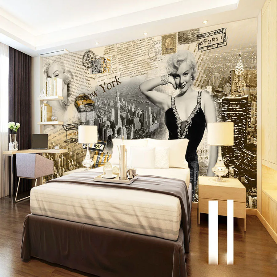 Классические 3D обои для стен спальни домашний декор гостиной|3d wallpaper|wallpaper for walls3d