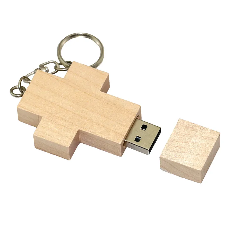 Waysta usb-накопитель в виде деревянного Креста флэш-накопитель 1 Гб 2 Гб 4 ГБ 8 ГБ оперативной памяти, 16 Гб встроенной памяти, 32 gb флэш-карта памяти 64 Гб флэш-накопитель