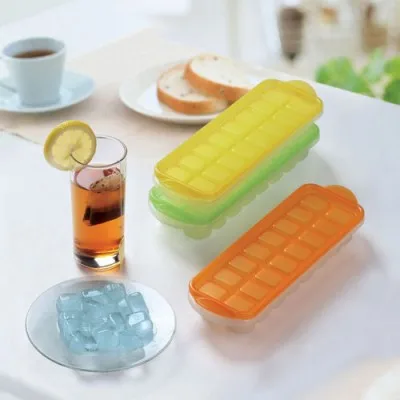 

BF040 16caes Diy Ice Maker Mould Tray Ice Cream Cake Mold Freezer Kitchen Random Colors Popsicle Molds 23*8cm free shipping