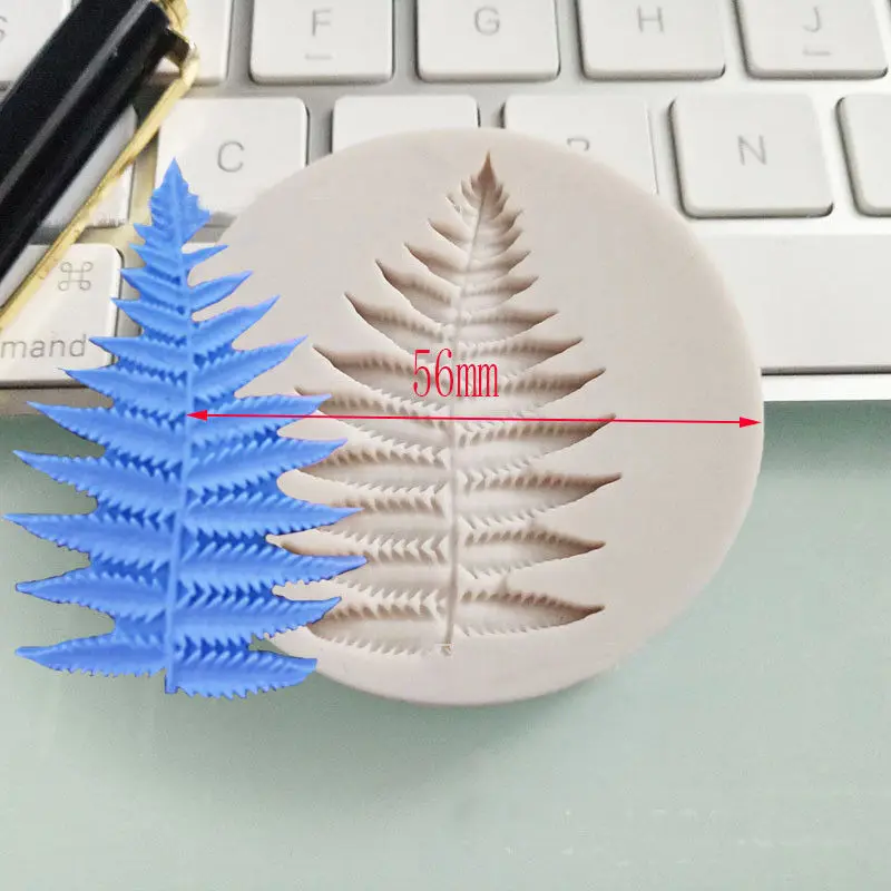 JX-LCLYL Leaf Shape Silicone Fondant Cake Mould Flexible Sugar Craft Baking Mold Decor