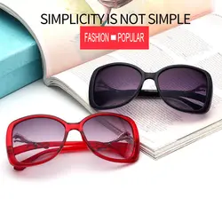 Модные солнцезащитные очки Для женщин Элитный бренд солнцезащитные очки UV400 2019 полный кадр Пластик классические популярные очки для