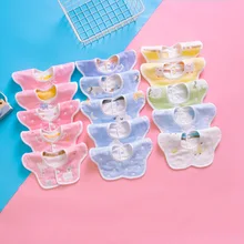 Детские нагрудники хлопок мультфильм водонепроницаемый ткань Нагрудник слюнявчик полотенце вращающийся ребенок Babador Кормление халат младенец отрыжка ткани бандана нагрудники