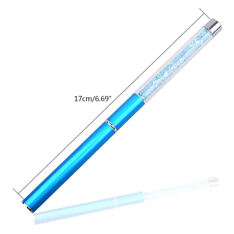 Ручка для дизайна ногтей, карандаш, УФ гель, акриловый лак для рисования, кисть для маникюра, краска, ручка, длина 17 см