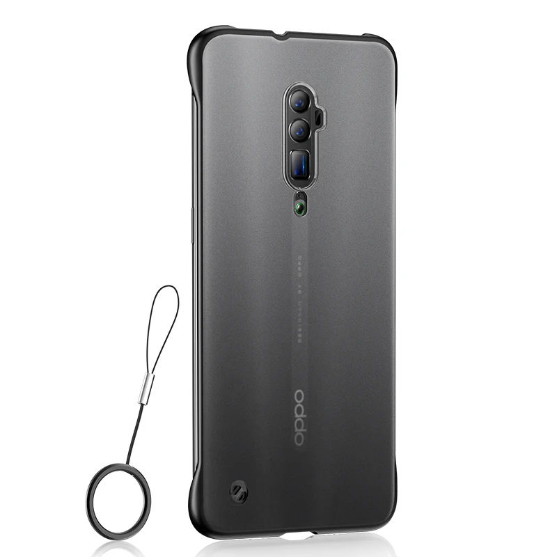 

Matte Case For Oppo Reno 10x zoom Slim Semi-Transparent Frameless Frosted Hard Back Cover Case For Oppo Reno/ 10x zoom/ 5G Coque