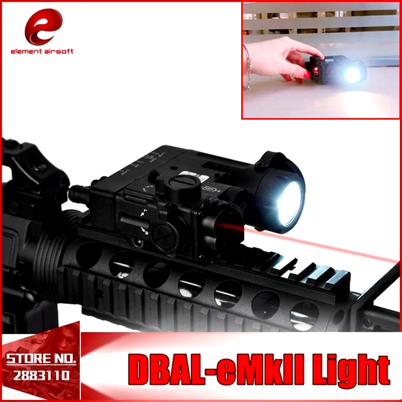 Lampe De Poche Tactique Airsoft Dbalemkii, Torche Laser Led Ir Multifonction, Lampe De Poche