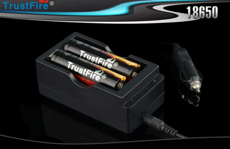 TrustFire Battery Charger 18650 Rechargeable 110-240v Wall and 12-24v Car | Электроника