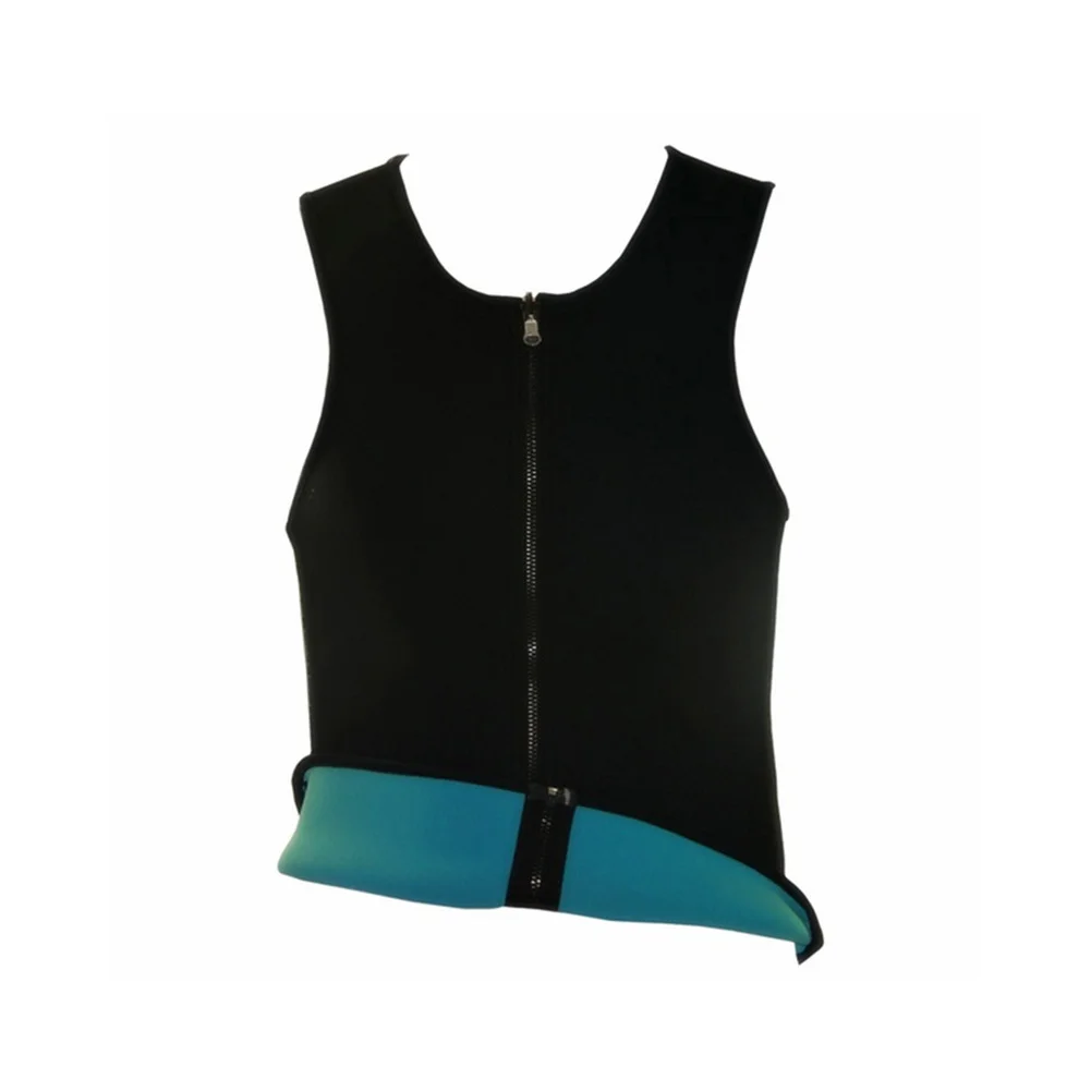 

Men Sweat Vest Neoprene Slimming Zip Waist Trainer Belly Fat Burning Weight Loss Body Shaper Corset NGD88