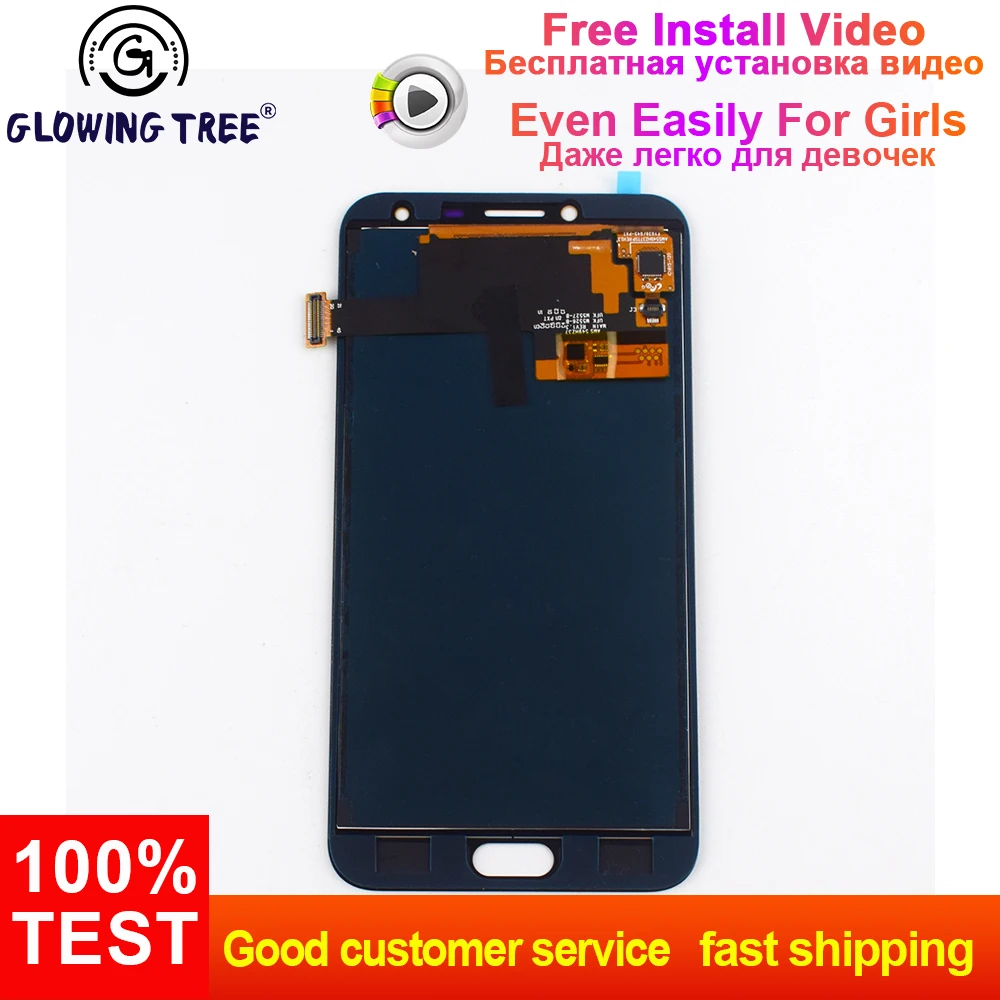 

Adjustable For Samsung Galaxy J4 J400 SM- J400F J400H J400G / DS Touch Screen Sensor Glass + LCD Display Monitor Panel Assembly