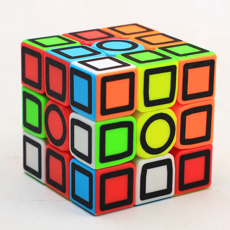 2019 новый нео куб Qiyi куб магический стикер меньше с картонным волокном наклейка головоломка на скорость детские развивающие игрушки для