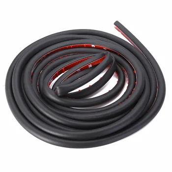 

Mayitr 4M 13FT D Shape Universal Car Door Rubber Strip Seal Hollow Weather Sealing Strips Waterproof Black