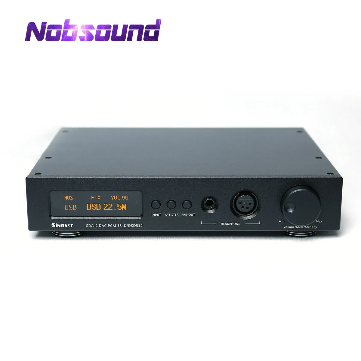 Nobsound Hi-end Hi-Fi AK4497EQ цифровой USB аудио декодер класса А усилитель для наушников собственный DSD512