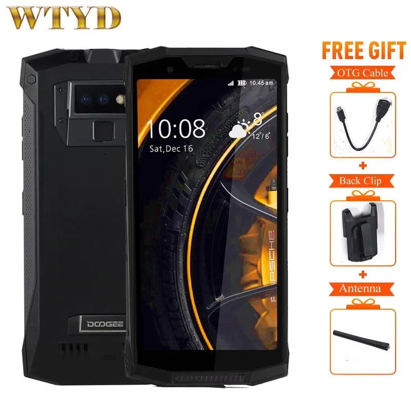 

DOOGEE S80 Lite IP68 4GB+64GB 5.99 inch MTK6763T Octa Core Waterproof Walkie Talkie 10080mAh Android 8.1 dual 4G Smartphone