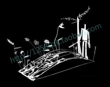 

Personalizing the jungle male cutout quality 3D metal card