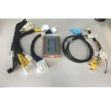 Plug And Play Aggiungere Anteriore Della Macchina Fotografica della Macchina Fotografica di Inverso In Car Video Interface Per Lexus NX Classe 2017-2018 Con parcheggio Linee Guida