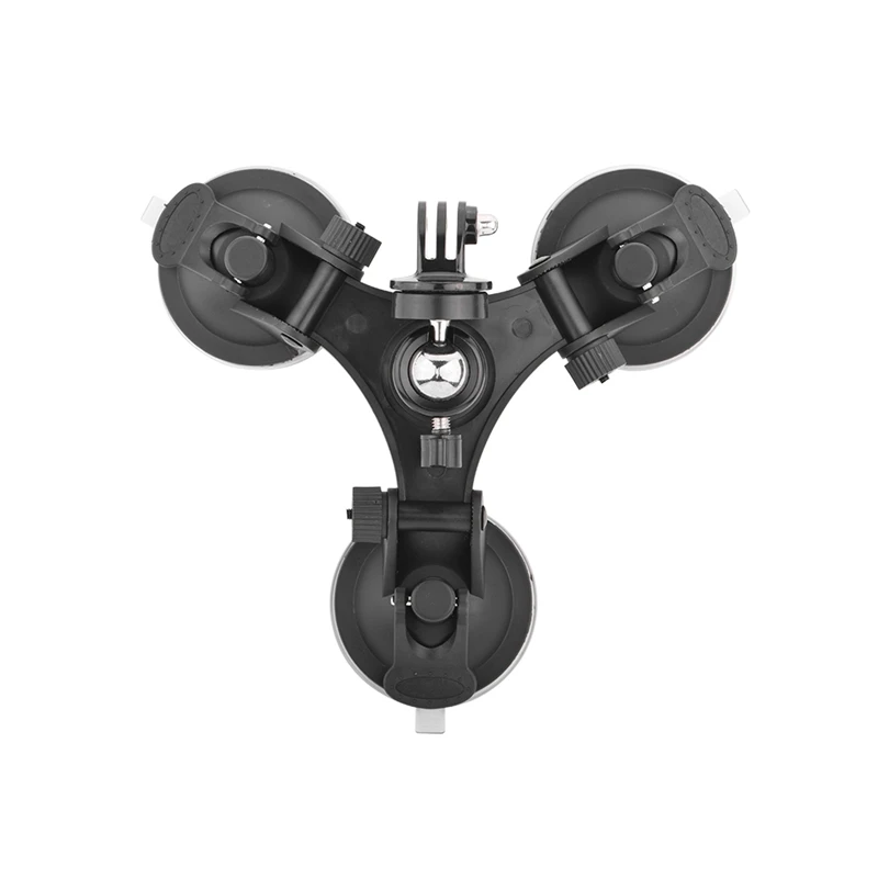 Low Angle Removable Suction Cup Tripod Mount 3X Suckers Fixation For Car For-Dji Osmo Action