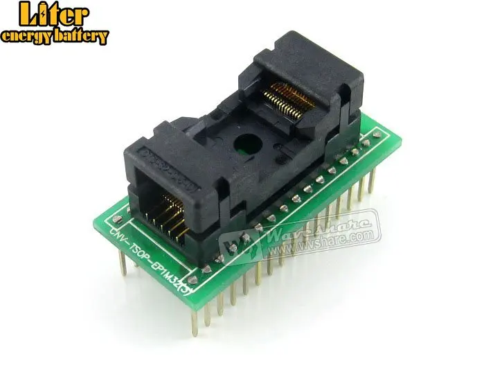 TSOP32 к DIP32 (A) TSSOP32 Enplas IC тестовый адаптер Программирование шаг 0 5