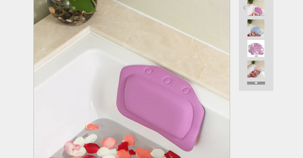 Горячая ПВХ пена гидромассажных ванн, спа, бассейнов Подушка под спину подушка для шеи Ванна отдых расслабляющий - Цвет: Фиолетовый