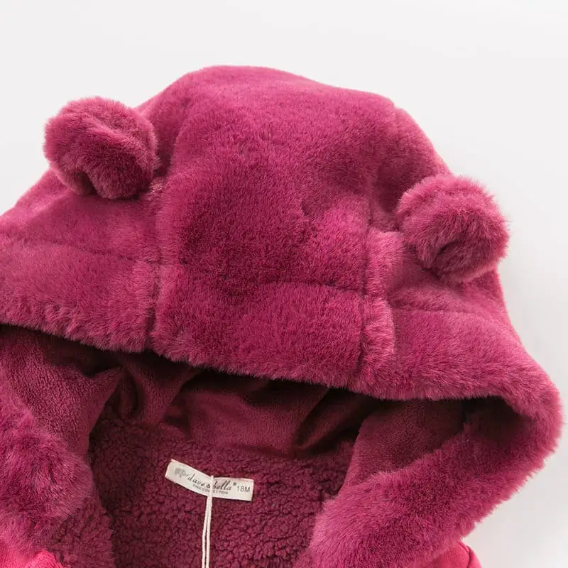 Cabolsa de Inverno Cabolsa com Capuz Dave Bella Bebê Lindo Crianças Moda Outerwear Dbj8665 19 Cheap Casacos e Parkas