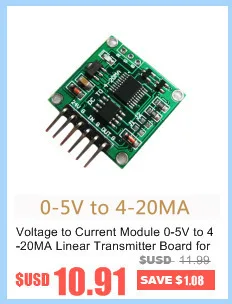 0-2,5 в/0-3,3 В/0-5 В/0-10 В/0-15 в до 4-20 мА DC12V-24V линейное преобразование напряжения в модуль передатчика сигнала регулируемый ток
