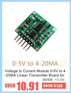Модуль напряжения к току 0-5 в к 4-20мА линейная плата передатчика для управления электронным оборудованием SC02